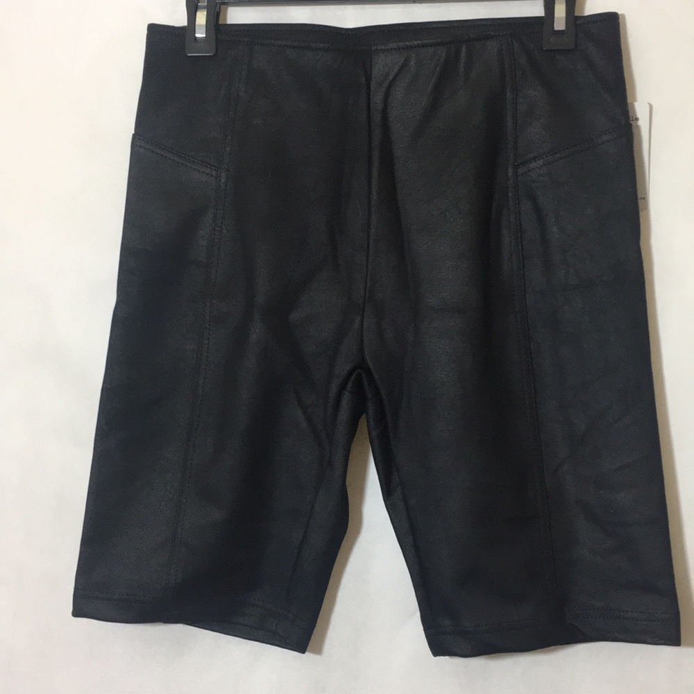 Free People Heatwave Suede Biker Short